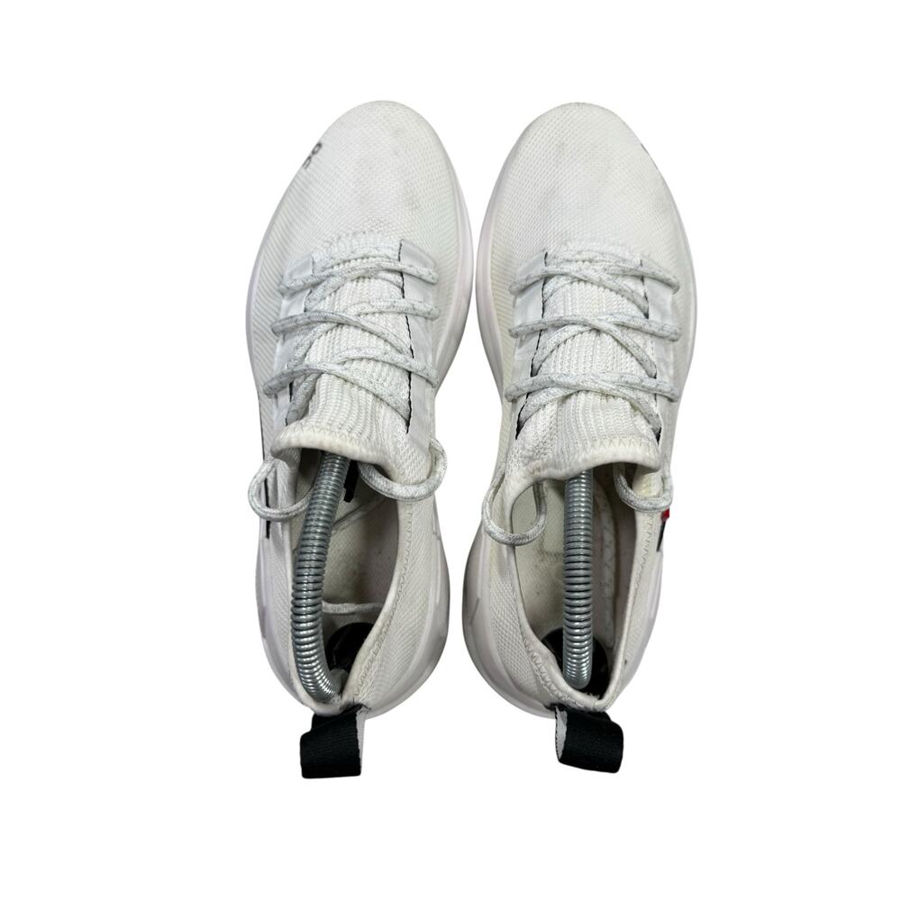 On Cloud Cloudeasy Running Shoes Womens Size 10 White Black Sneakers - Picture 6 of 11